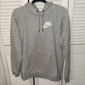 Nike Men's Heather Gray Hoodie